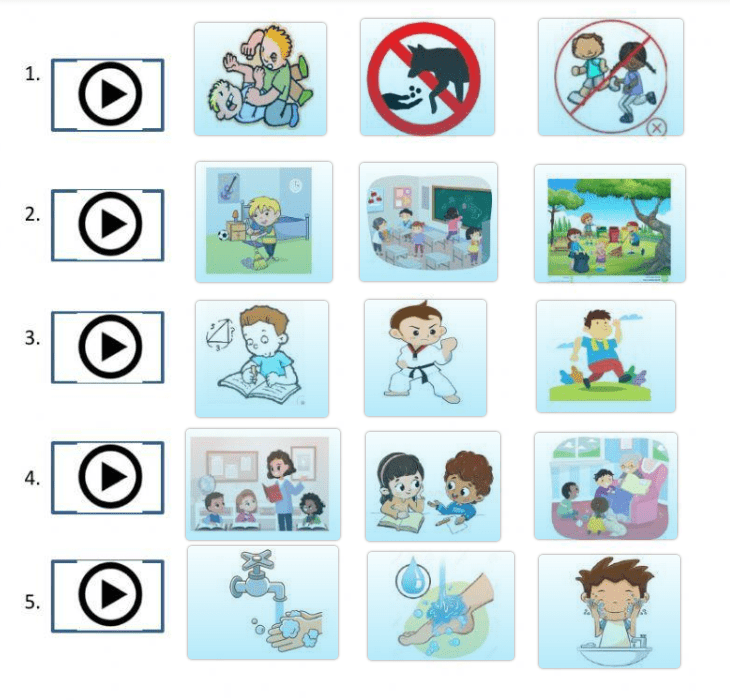 Theme 1 - Listen and Choose